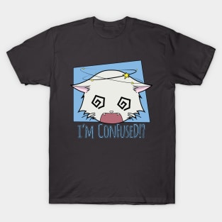 The Confused Cat - i'm ConFuseD!? T-Shirt